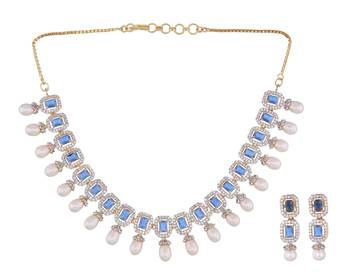 Multicolor pearl necklace-sets 2