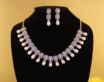 Multicolor pearl necklace-sets 1