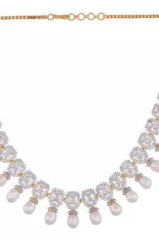 Multicolor pearl necklace-sets