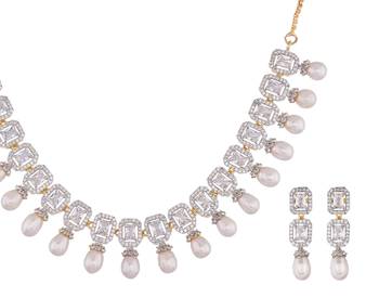 Multicolor pearl necklace-sets 3