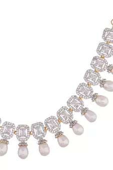 Multicolor pearl necklace-sets