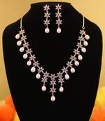 Multicolor pearl necklace-sets