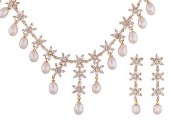 Multicolor pearl necklace-sets 3