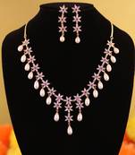 Multicolor pearl necklace-sets