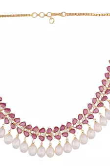 Multicolor pearl necklace-sets