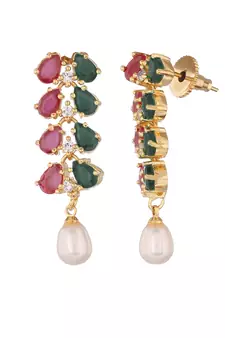Multicolor pearl necklace-sets