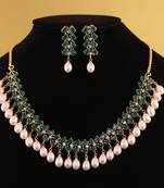 Multicolor pearl necklace-sets