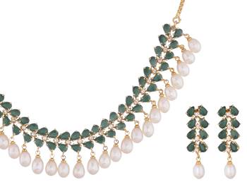 Multicolor pearl necklace-sets 3