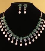 Multicolor pearl necklace-sets