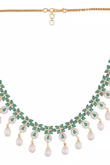 Multicolor pearl necklace-sets