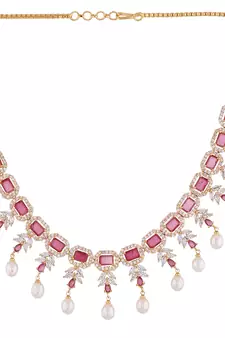 Multicolor pearl necklace-sets