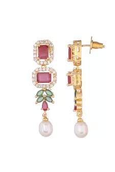 Multicolor pearl necklace-sets