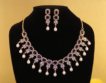Multicolor pearl necklace-sets 1