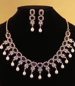 Multicolor pearl necklace-sets