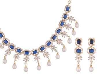 Multicolor pearl necklace-sets 3