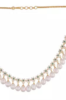 Multicolor pearl necklace-sets