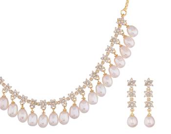 Multicolor pearl necklace-sets 3