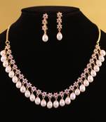 Multicolor pearl necklace-sets