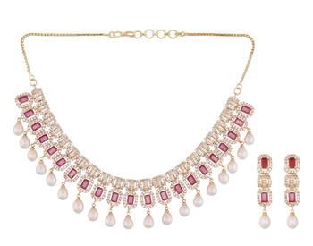 Multicolor pearl necklace-sets 2