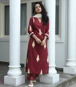 Designer rayon Suit Set