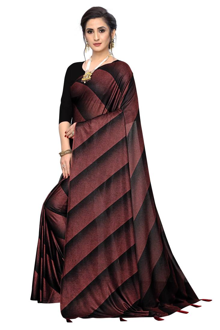 Flor Print Soft & Silky Heavy Kota Malai Fabric Saree