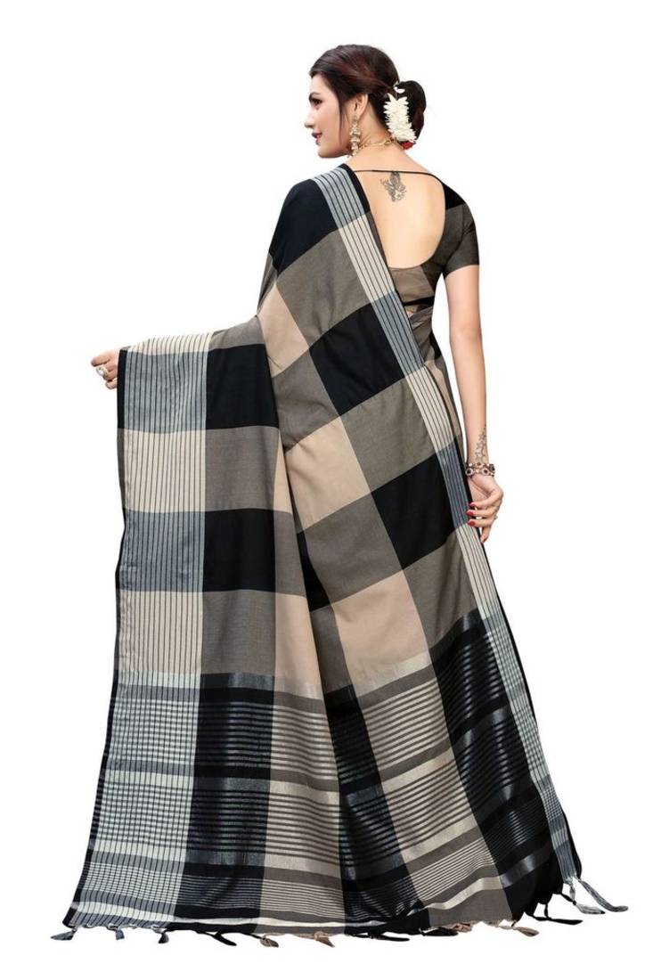 Soft Cotton Pure woven Silk Saree