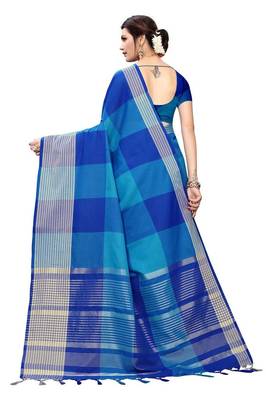 Soft Cotton Pure woven Silk Saree 3