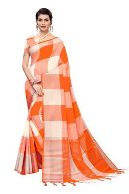 Soft Cotton Pure woven Silk Saree 1