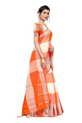 Soft Cotton Pure woven Silk Saree 2