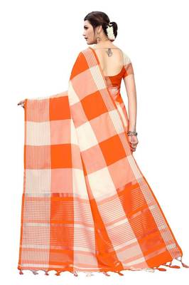 Soft Cotton Pure woven Silk Saree 3