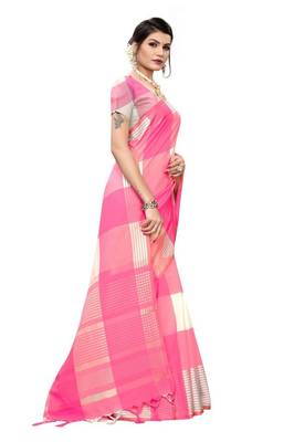 Soft Cotton Pure woven Silk Saree 2