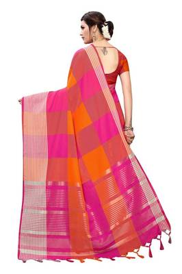 Soft Cotton Pure woven Silk Saree 2