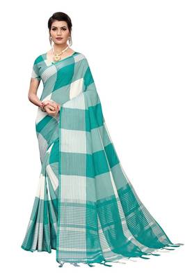 Soft Cotton Pure woven Silk Saree 1