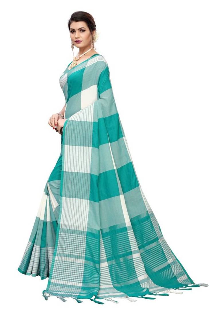 Soft Cotton Pure woven Silk Saree