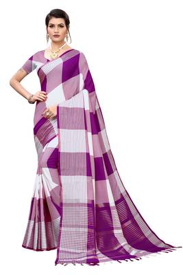 Soft Cotton Pure woven Silk Saree 1