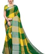 Soft Cotton Pure woven Silk Saree