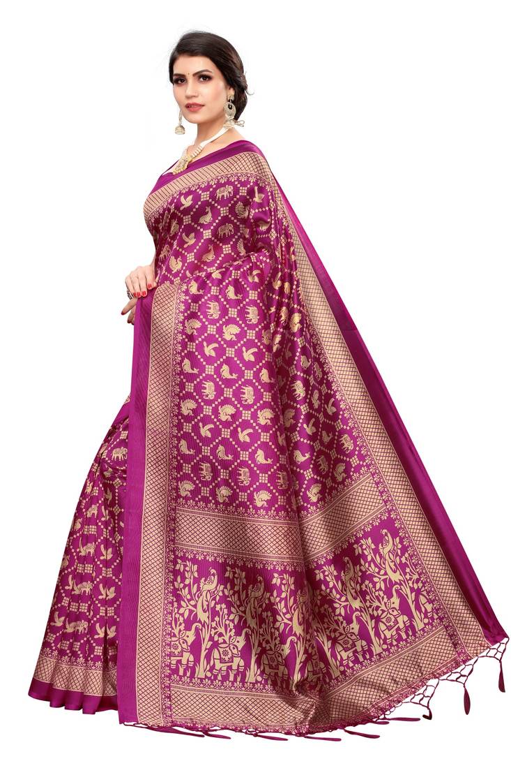 Latest Banarasi Art Silk Saree with Blouse