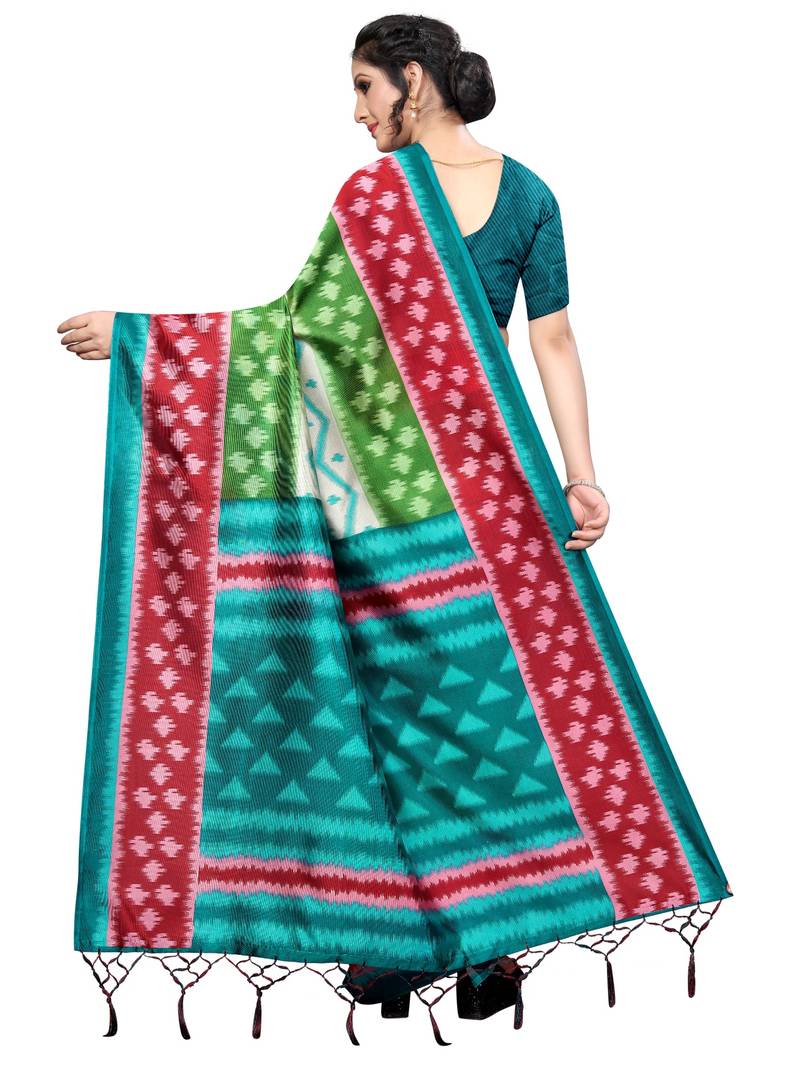 New Banarasi Art Silk Saree With  Blouse