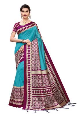 New Banarasi Art Silk Saree With  Blouse 1