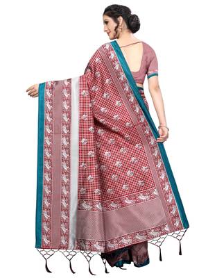New Banarasi Art Silk Saree With  Blouse 3