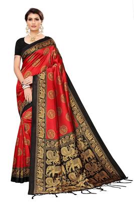 New Banarasi Art Silk Saree With  Blouse 1
