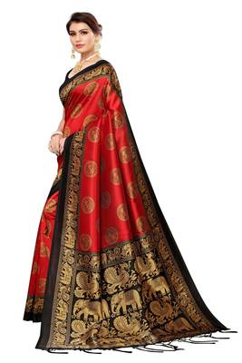 New Banarasi Art Silk Saree With  Blouse 2