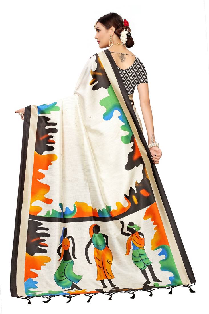 New Banarasi Art Silk Saree With  Blouse