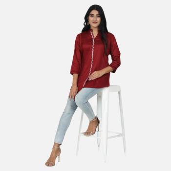 Lingra Solids Embodery Tunics 1
