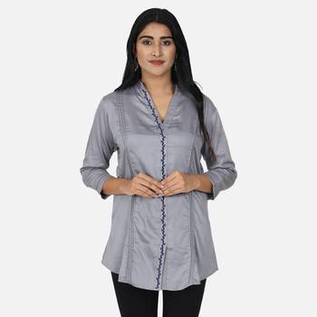 Lingra Solids Embodery Tunics 1