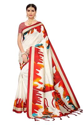 New Banarasi Art Silk Saree With  Blouse 1