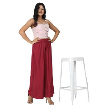 Lingra Solid Palazzos 1