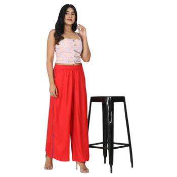 Lingra Solid Palazzos 1