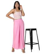 Lingra Solid Palazzos