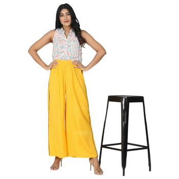 Lingra Solid Palazzos 1